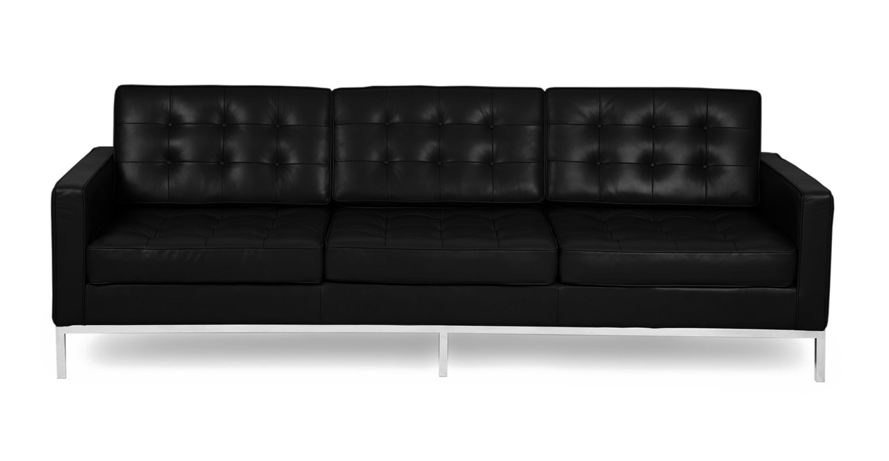 Black Sofa Free PNG HQ Transparent PNG Image