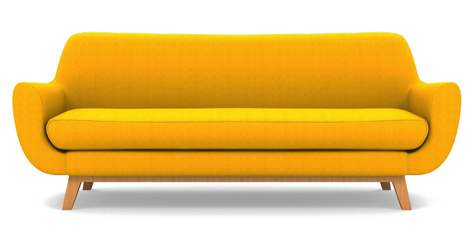 Yellow Sofa Download Free Image Transparent PNG Image