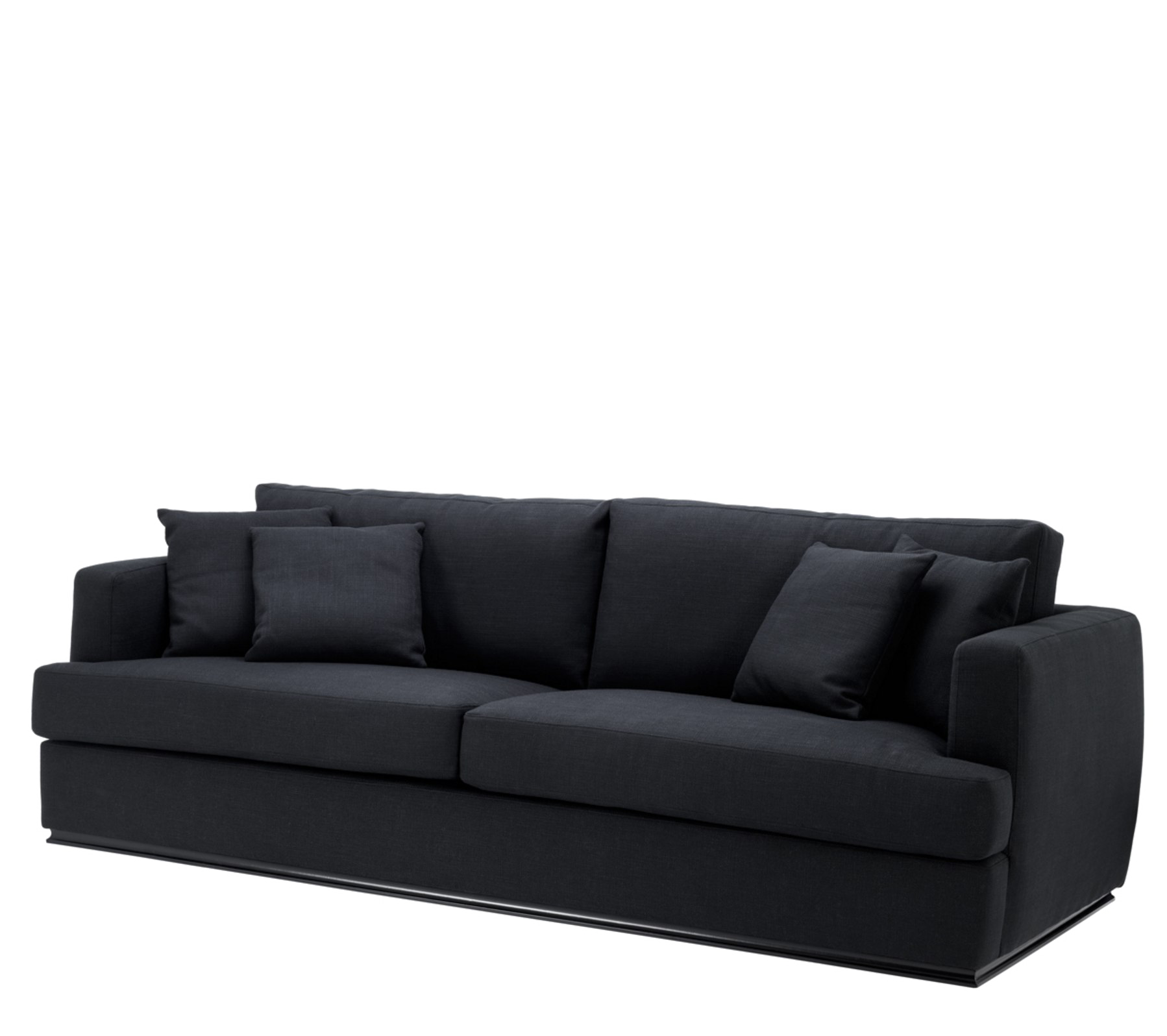 Black Sofa PNG Image High Quality Transparent PNG Image