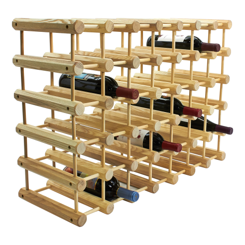 Wine Rack Free Clipart HQ Transparent PNG Image