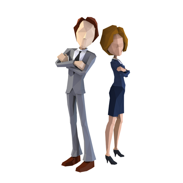 Standing Behavior Business Businessperson Human Animation Transparent PNG Image