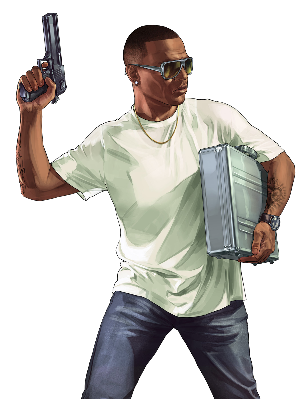 Shoulder Gta Andreas San Auto Grand Theft Transparent PNG Image