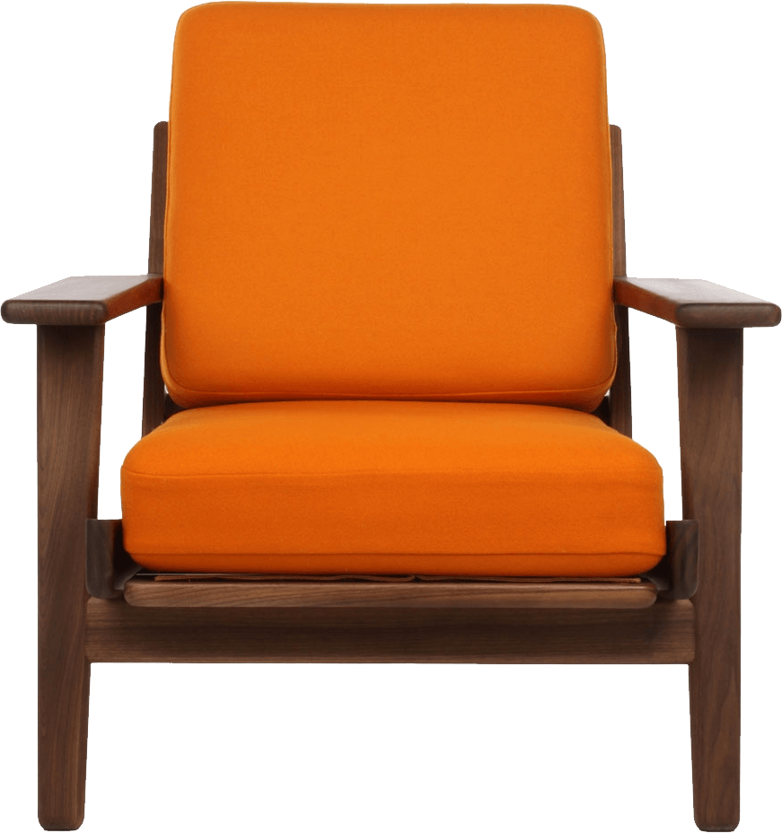 Orange Armchair Png Image Transparent PNG Image