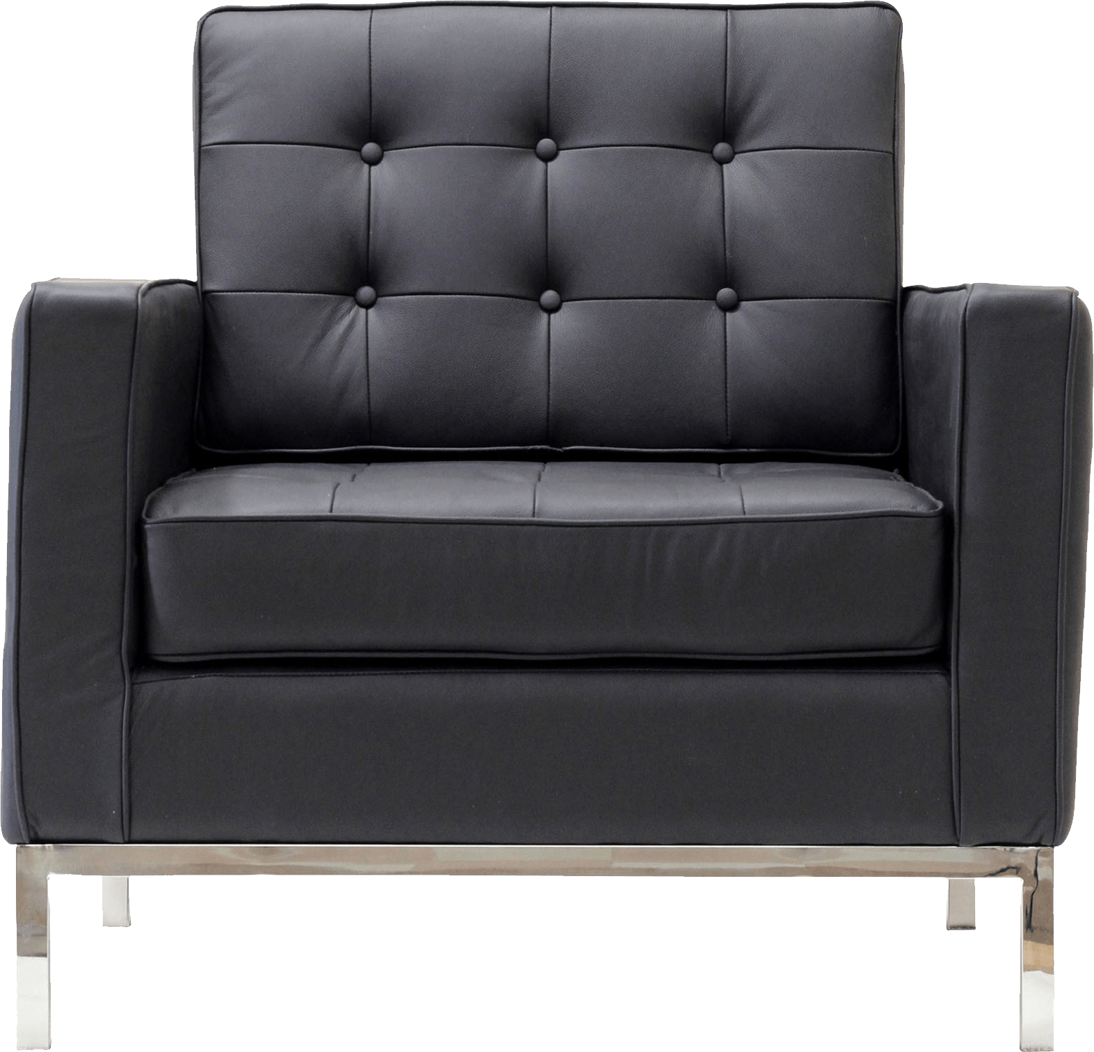 Black Armchair Png Image Transparent PNG Image