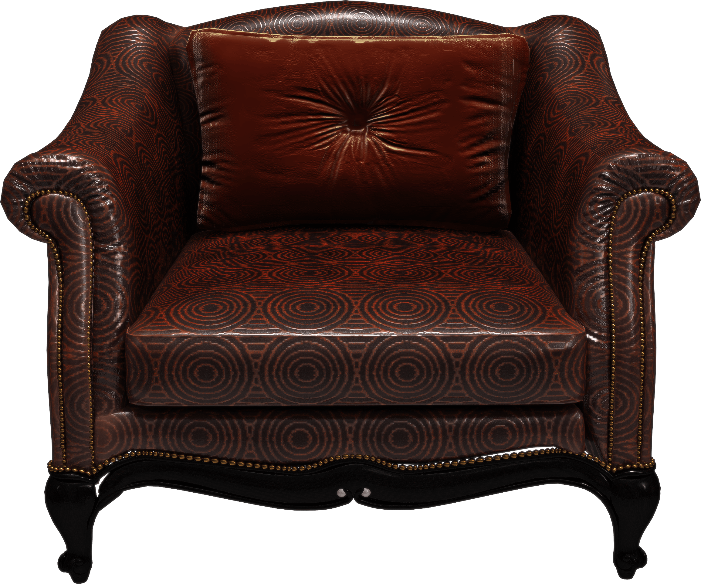 Brown Armchair Png Image Transparent PNG Image