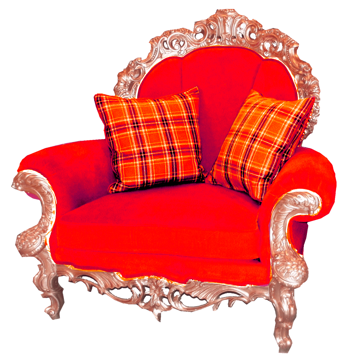 Red Armchair Png Image Transparent PNG Image