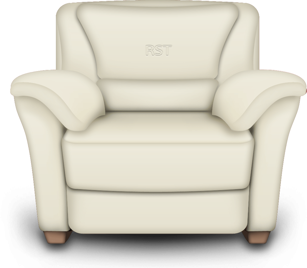 White Armchair Png Image Transparent PNG Image