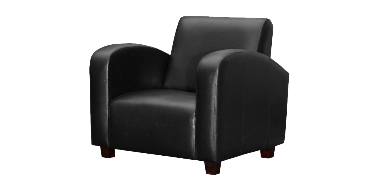 Black Armchair Png Image Transparent PNG Image