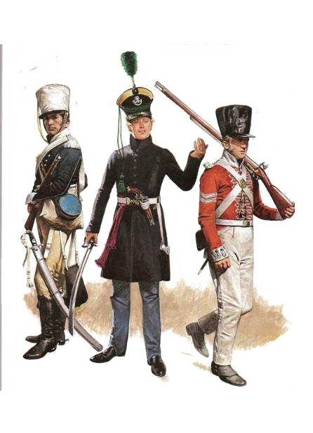 On Uniforms Old Campaign Army (1): Of Transparent PNG Image