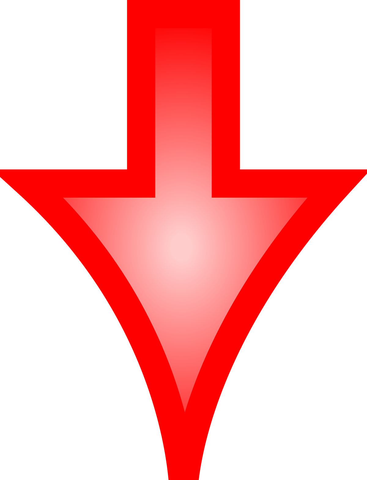 Down Arrow Free HQ Image Transparent PNG Image