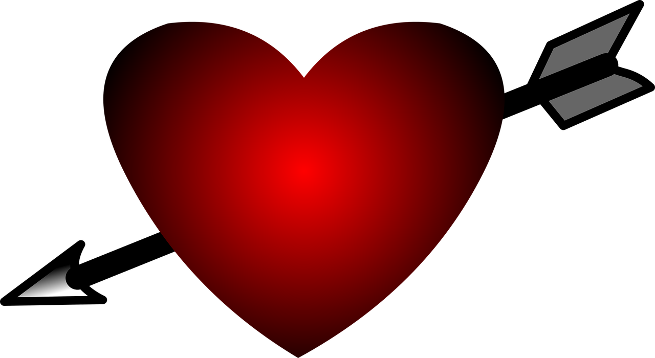 Heart Arrow Photos PNG File HD Transparent PNG Image