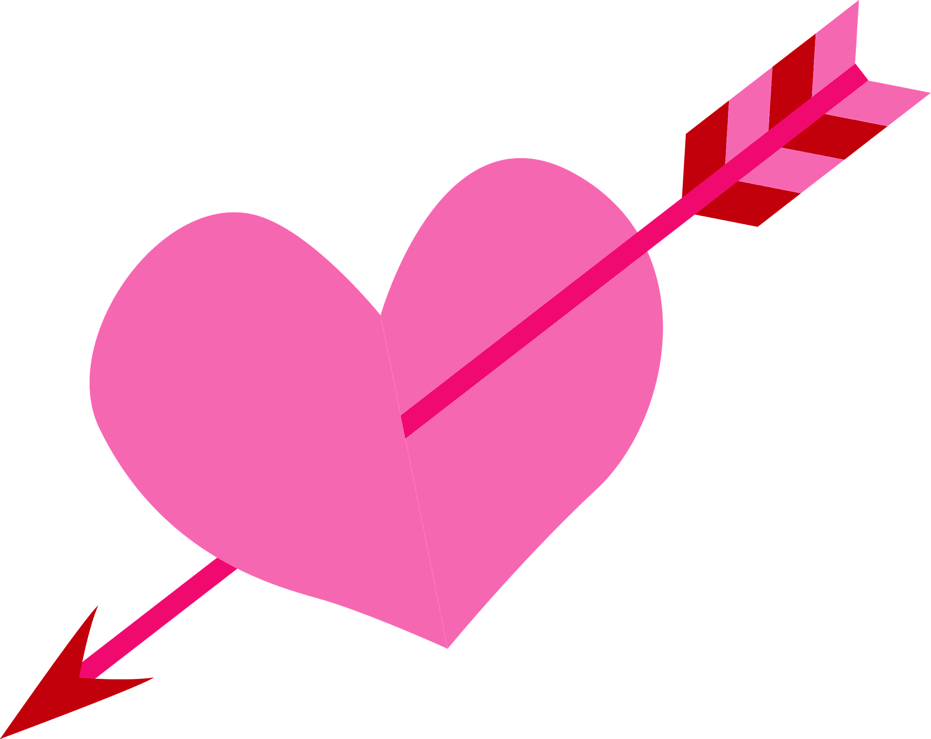 Heart Love Arrow Download Free Image Transparent PNG Image