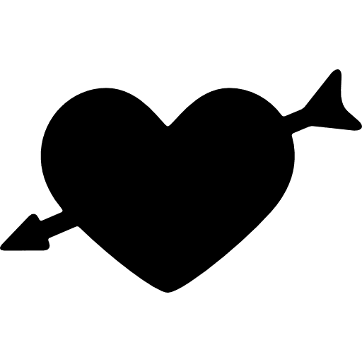 Heart Love Arrow PNG File HD Transparent PNG Image