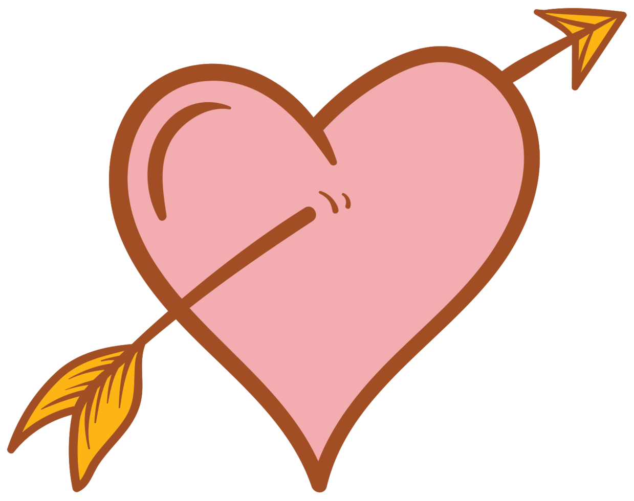 Heart Photos Arrow Valentine Download Free Image Transparent PNG Image