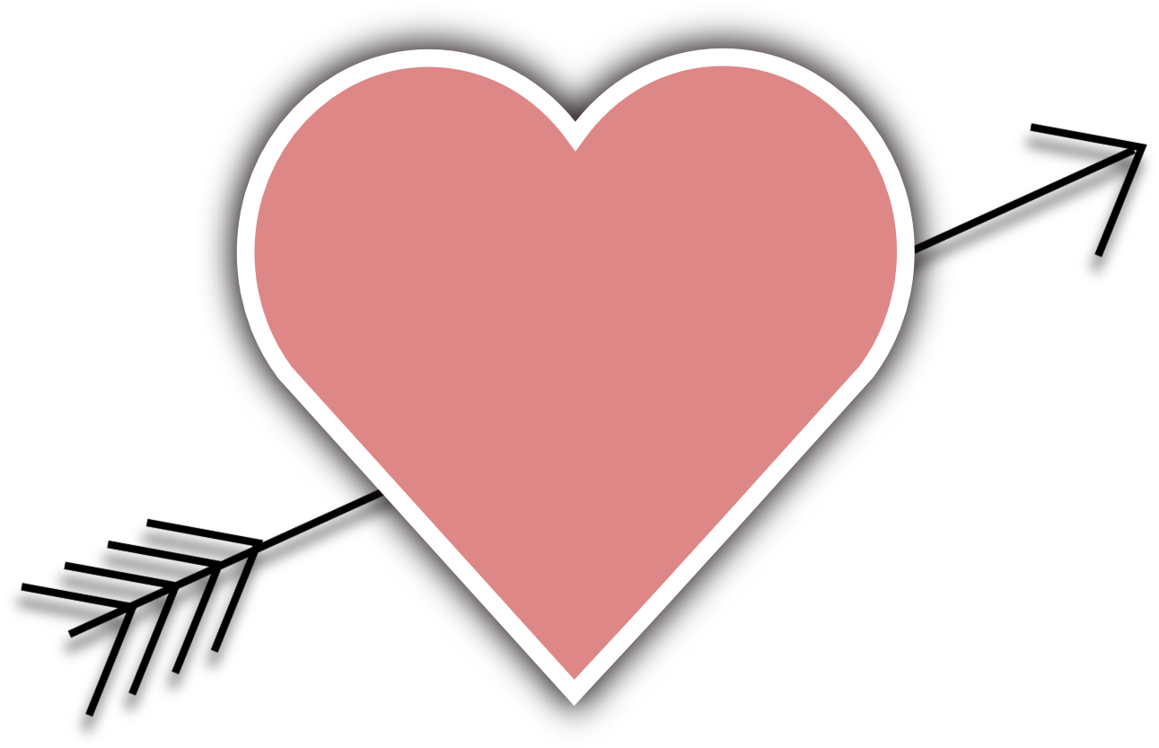 Heart Vector Arrow HD Image Free Transparent PNG Image