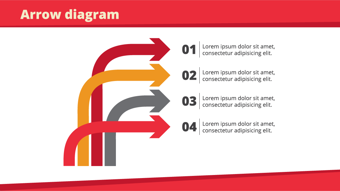 Website Graphic Template Chart Design Arrow Transparent PNG Image