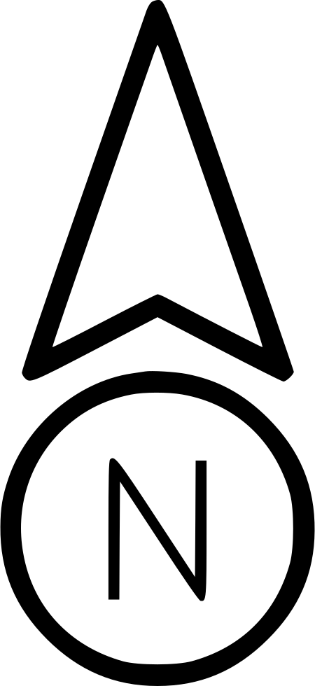 Triangle Area Icons Computer Arrow North Transparent PNG Image