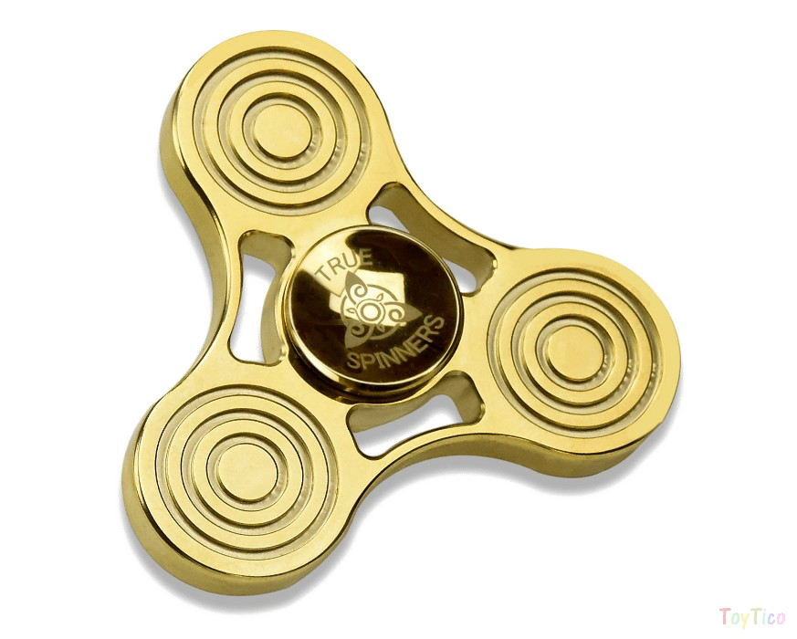 Gold Fidget Spinner HQ Image Free PNG Transparent PNG Image