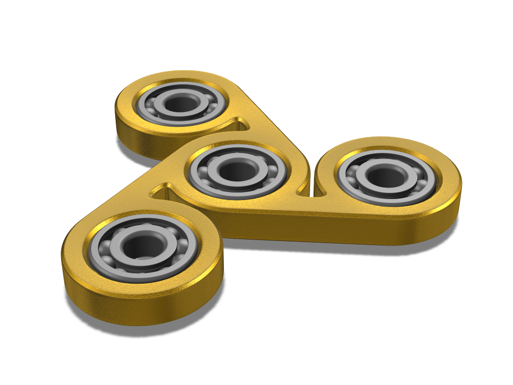 Gold Fidget Spinner Download Free Image Transparent PNG Image