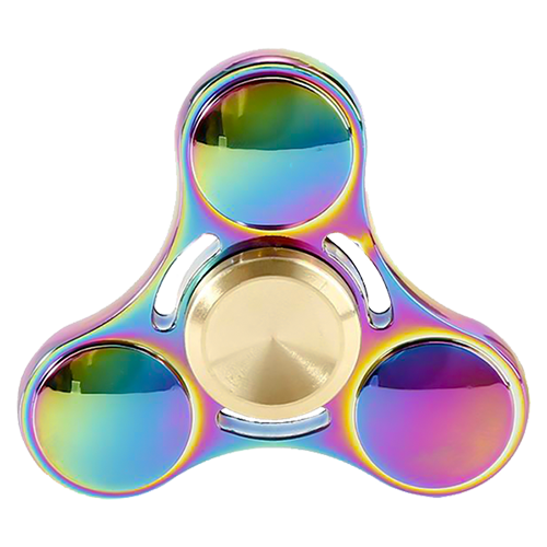 Rainbow Fidget Spinner Picture PNG File HD Transparent PNG Image