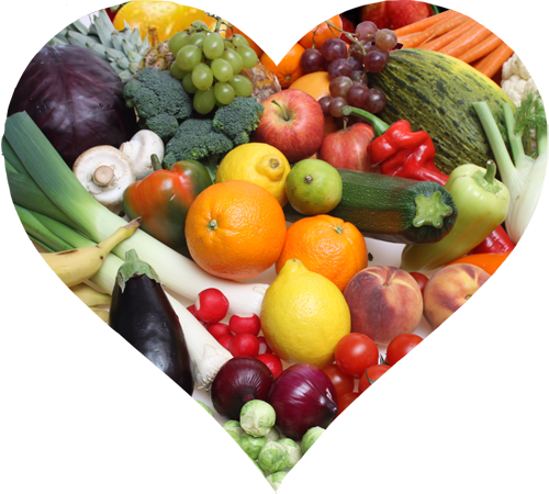 Heart Vegetables HD Image Free Transparent PNG Image