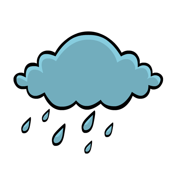 Animation Leaf Cloud Rain Area Free Download PNG HQ Transparent PNG Image