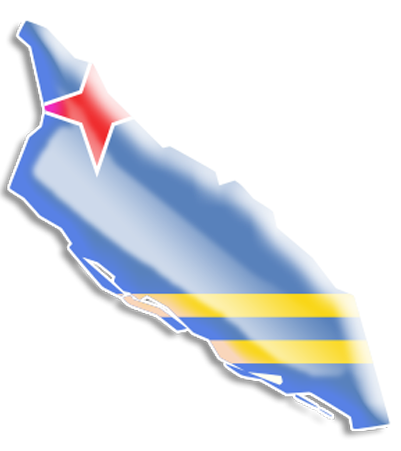 Aruba Flag Download Png Transparent PNG Image