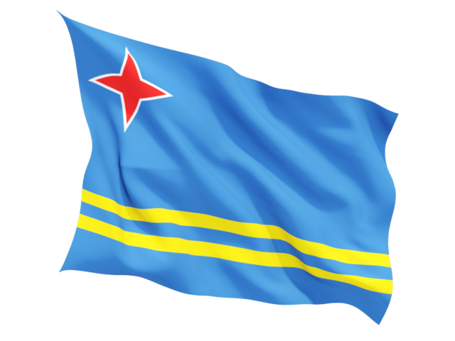 Aruba Flag Png File Transparent PNG Image