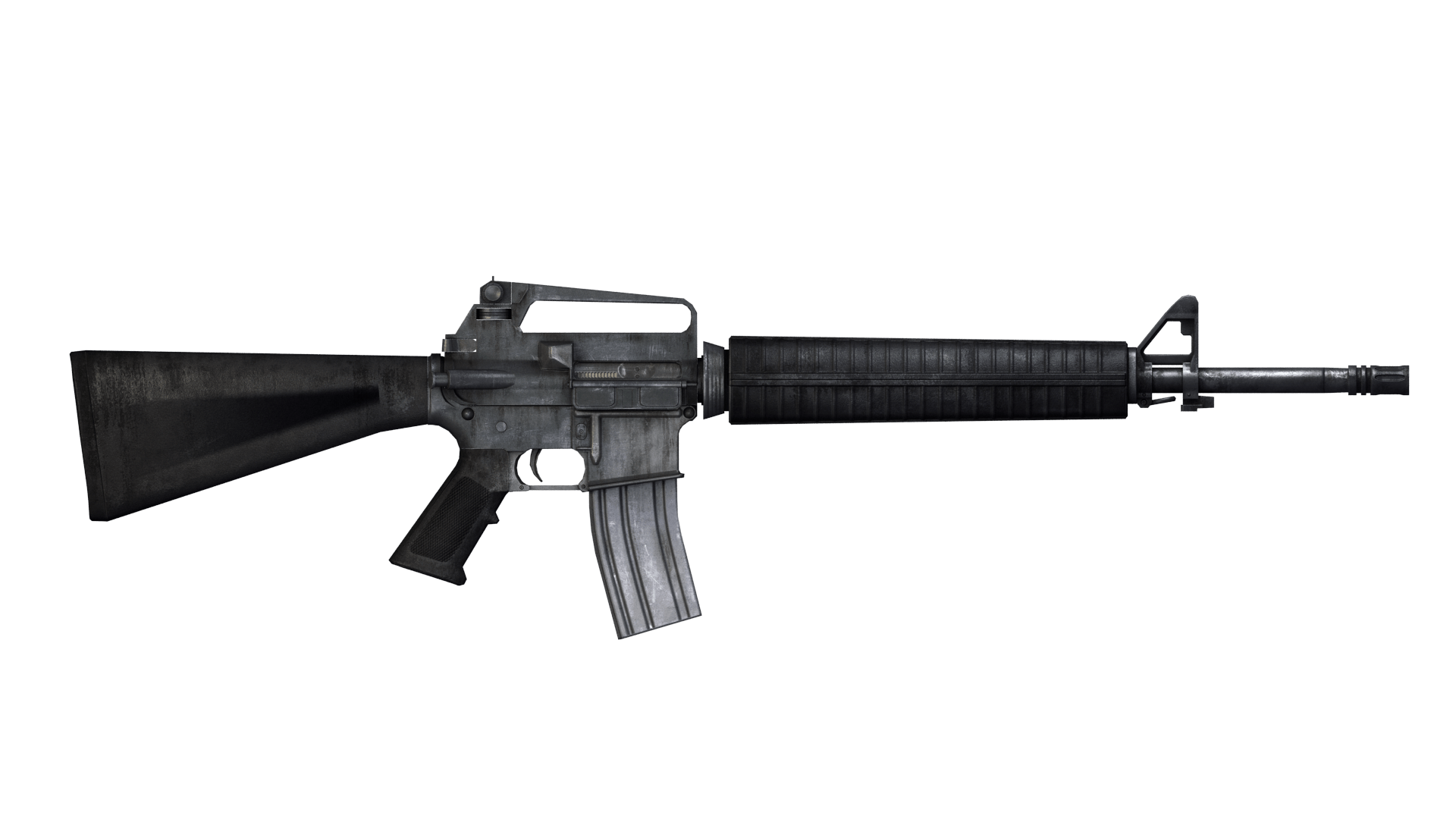 M16 Usa Assault Rifle Png Transparent PNG Image