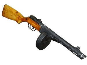 Ppsh Soviet Assault Rifle Png Transparent PNG Image