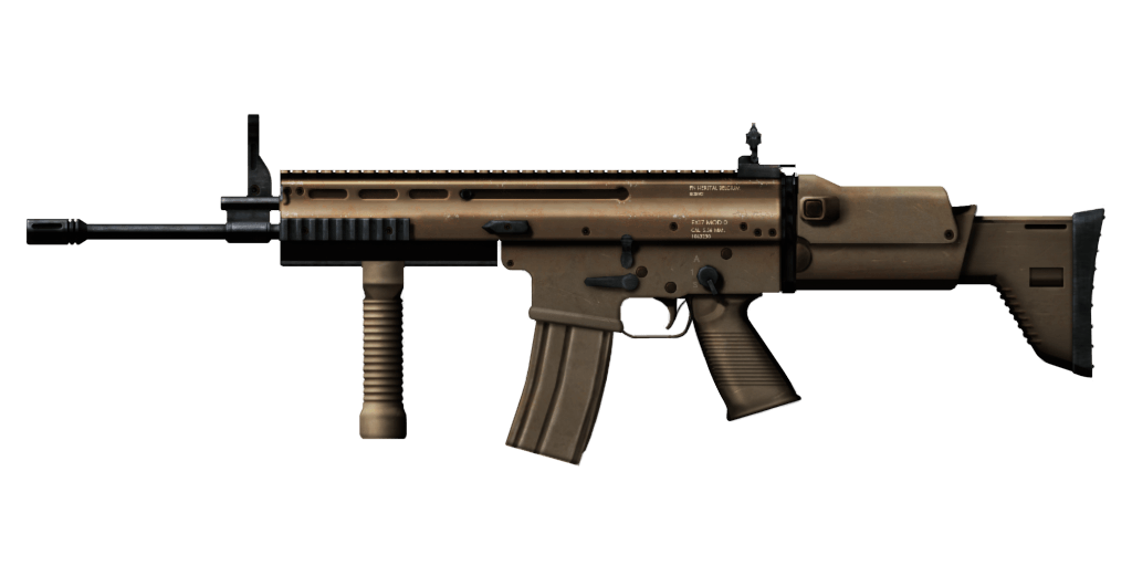 Scar Assault Rifle Png Transparent PNG Image