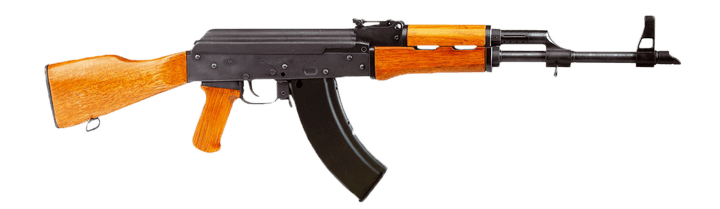 Ak-47 Kalash Russian Assault Rifle Png Transparent PNG Image