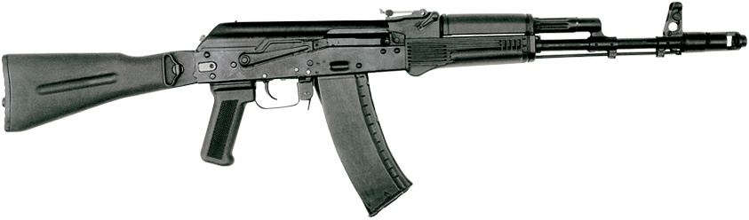 Ak-105 Kalash Russian Assault Rifle Png Transparent PNG Image