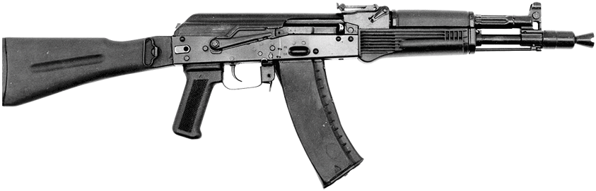 Ak-105 Kalash Russian Assault Rifle Png Transparent PNG Image