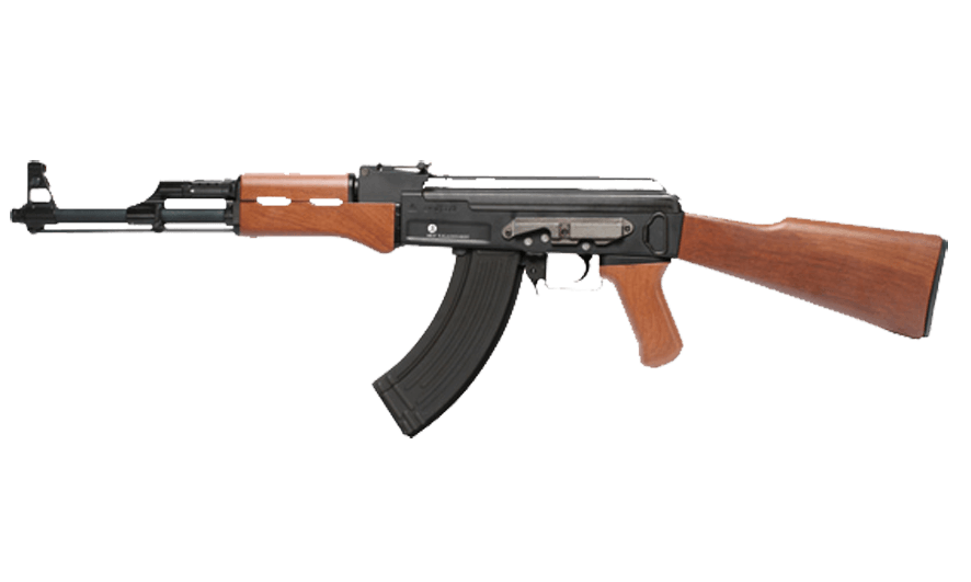 Ak-47 Kalash Russian Assault Rifle Png Transparent PNG Image