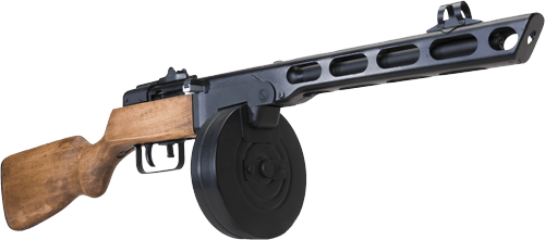 Ppsh Assault Rifle Png Transparent PNG Image