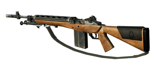 M14 Assault Rifle Png Transparent PNG Image