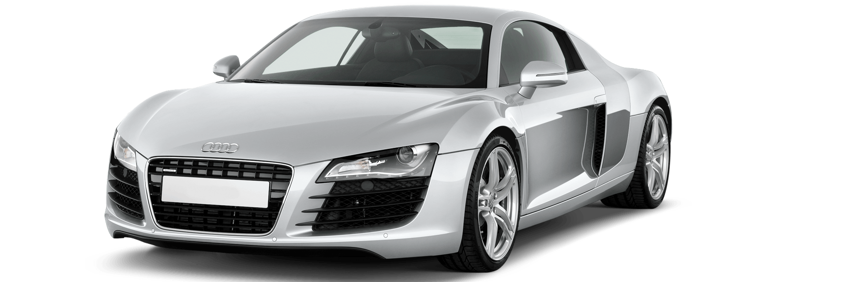 White Audi R8 Png Image Transparent PNG Image