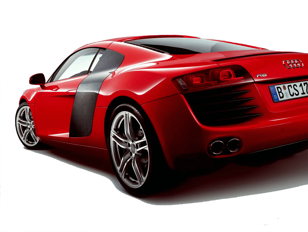 Red R8 Audi Png Car Image Transparent PNG Image