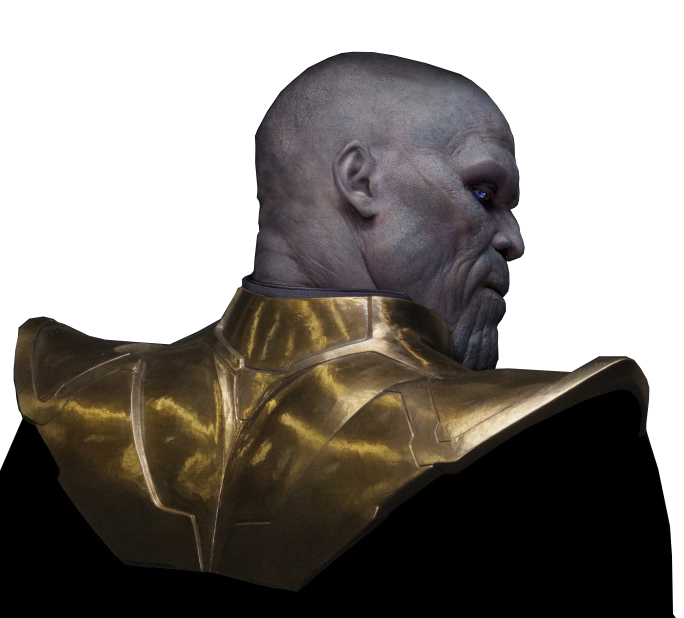 Universe Sculpture Cinematic 4K Thanos Resolution Marvel Transparent PNG Image