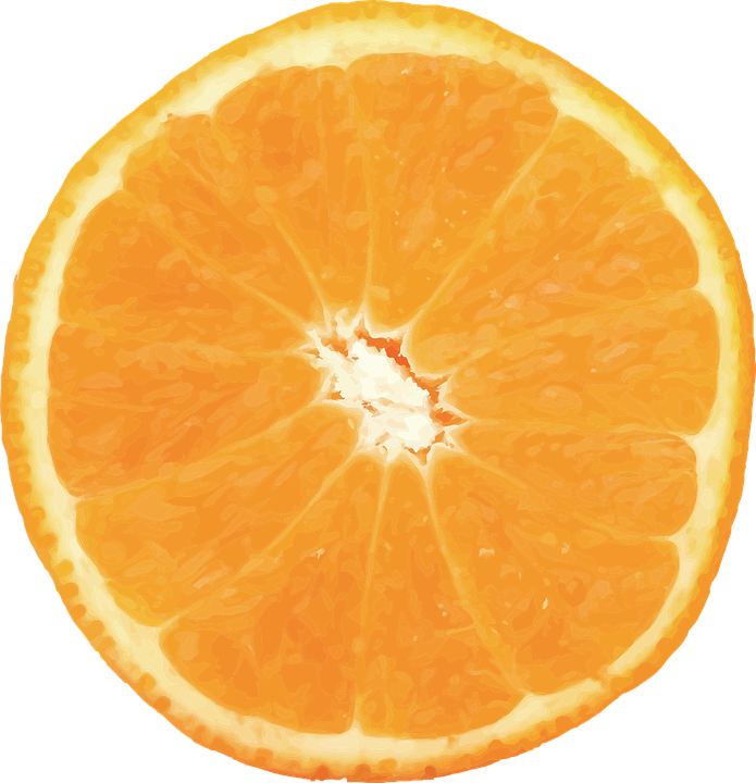 Half Orange Download Free Clipart HD Transparent PNG Image