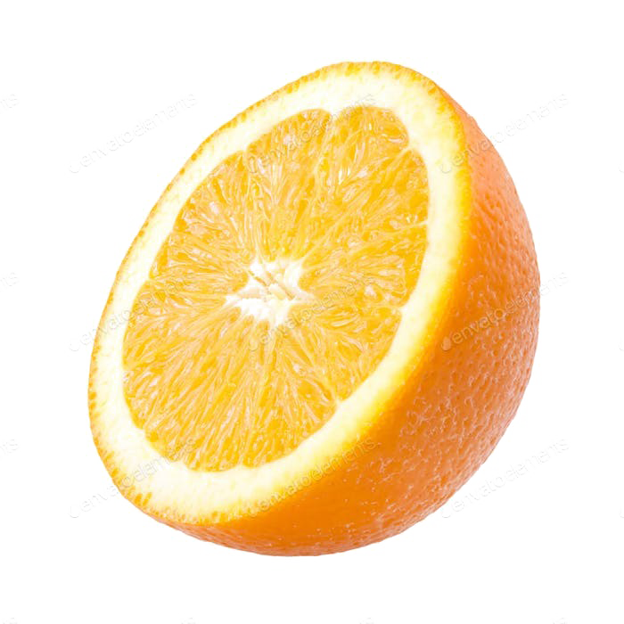 Half Orange Image PNG Image High Quality Transparent PNG Image