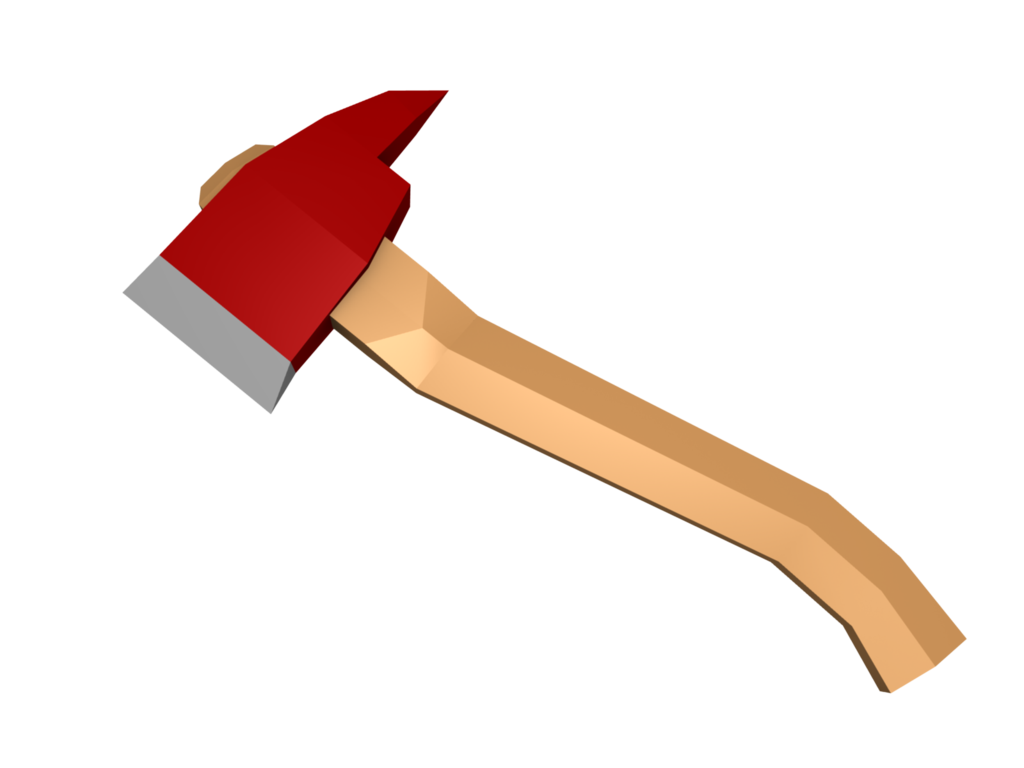 Firefighter Axe Hd Transparent PNG Image