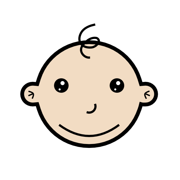 Baby Smiling Cartoon PNG Download Free Transparent PNG Image