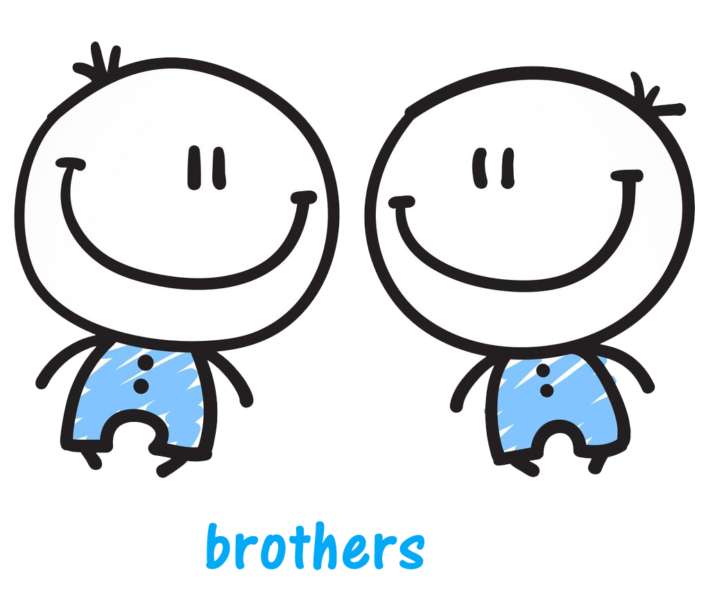 Twin Brother PNG Free Photo Transparent PNG Image