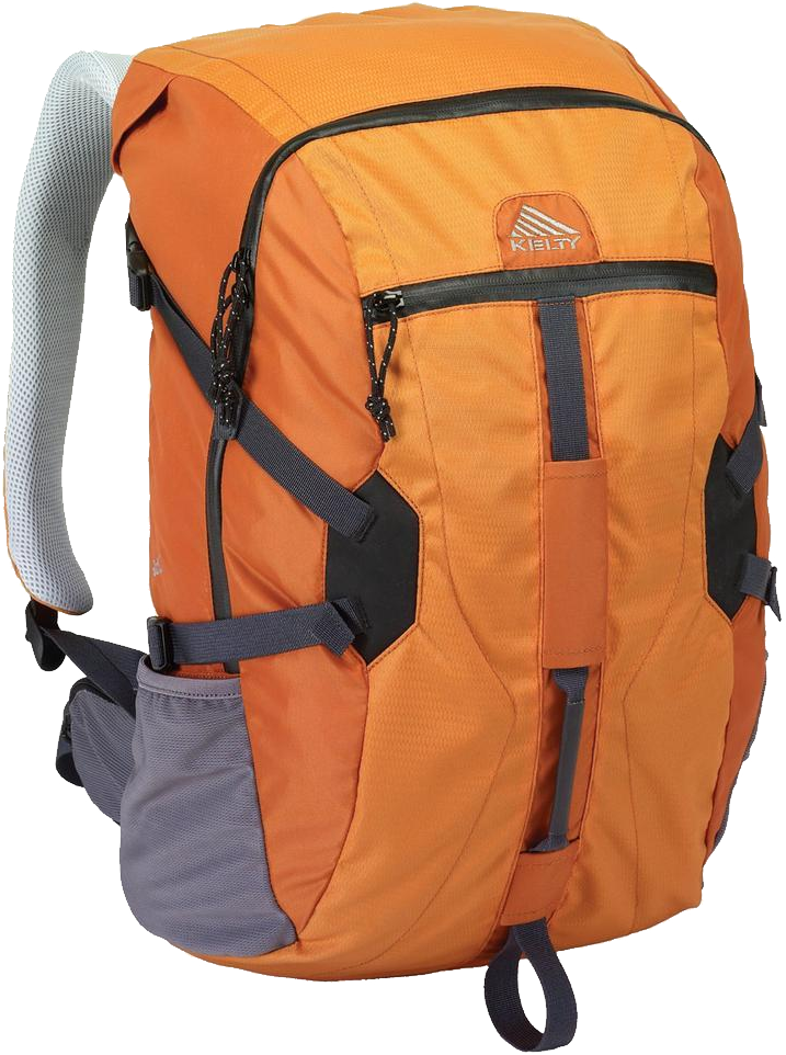 Orange Backpack Sports Waterproof Download Free Image Transparent PNG Image