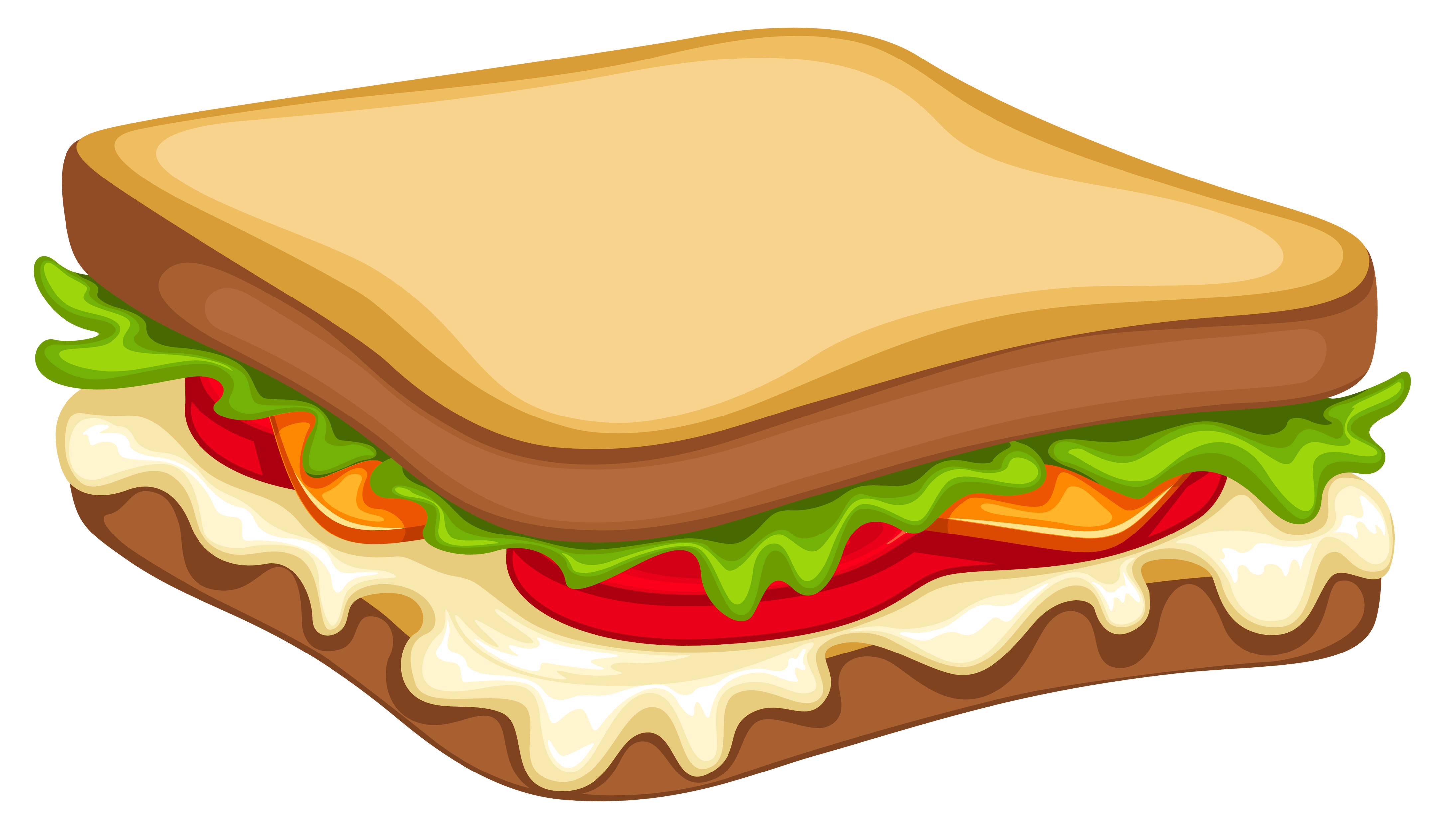 Cheese Sandwich Bacon Free HQ Image Transparent PNG Image