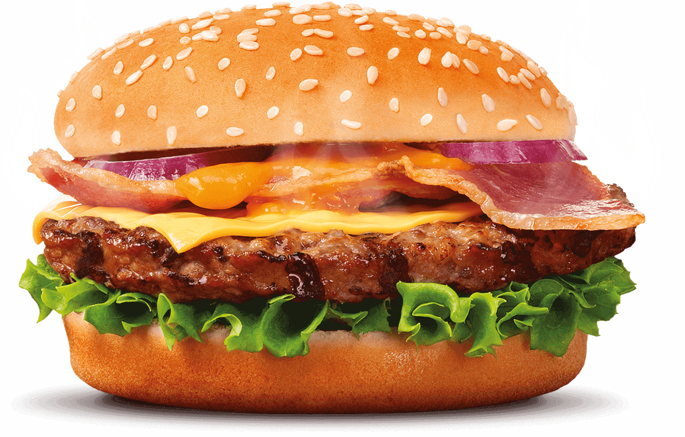 King Hamburger Cheeseburger Sushi Bacon Burger Pizza Transparent PNG Image