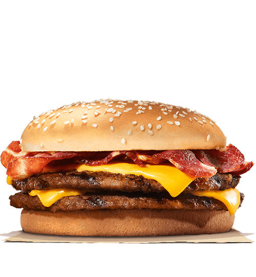 King Whopper Tendercrisp Cheeseburger Bacon Burger Hamburger Transparent PNG Image