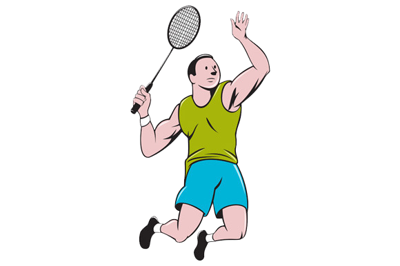 Badminton Player Image Transparent PNG Image